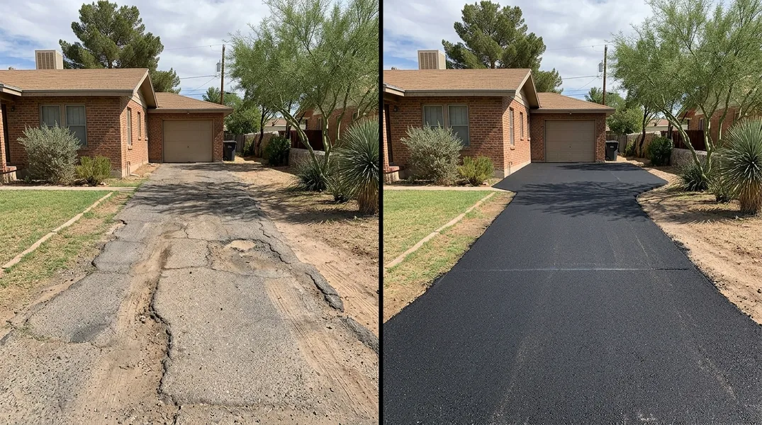 Result asphalt paving in El Paso - El Paso Asphalt Paving
