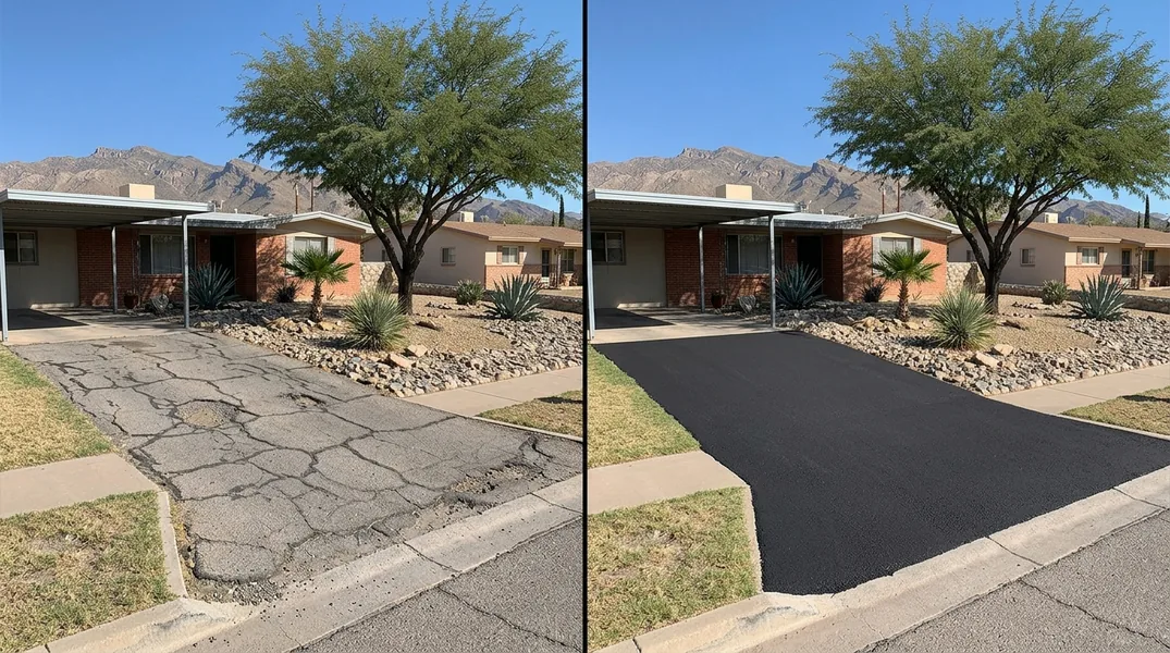 Result asphalt paving in El Paso - El Paso Asphalt Paving