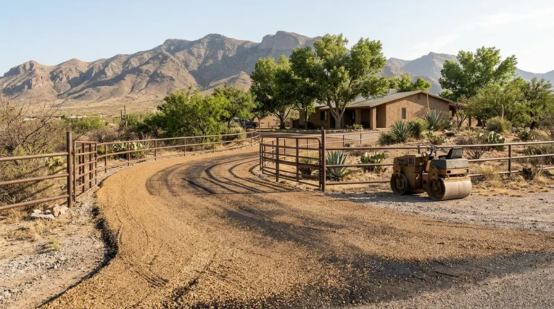 Tar & Chip Driveways El Paso