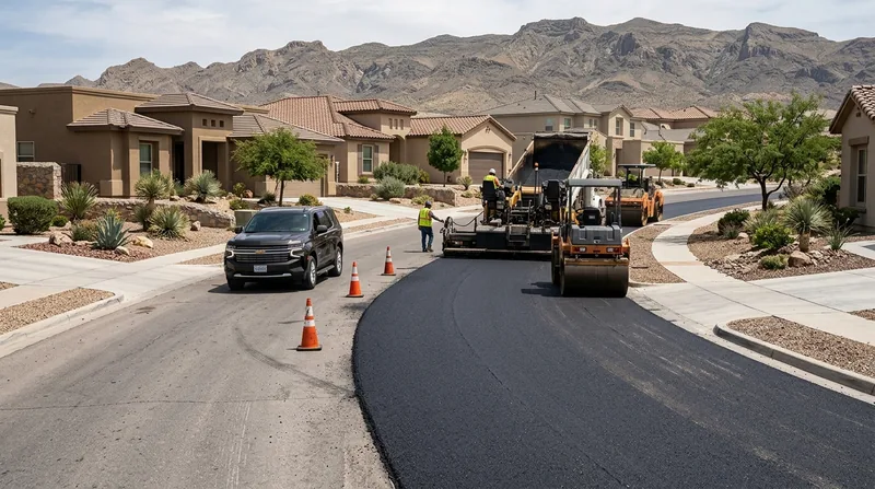 Private Road & HOA Paving El Paso