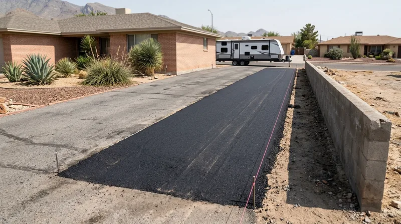 Driveway Extensions, Widening & Aprons El Paso