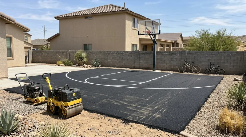 Sports Court & Path Paving El Paso