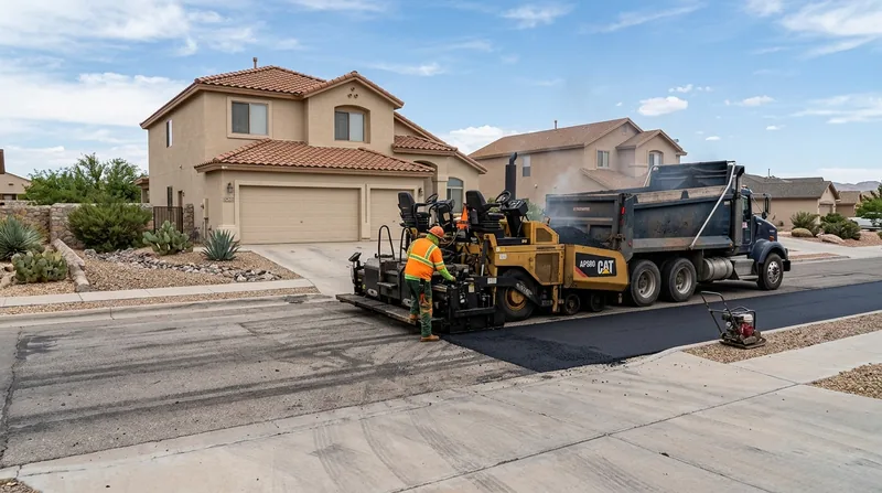 Asphalt Resurfacing & Overlay El Paso